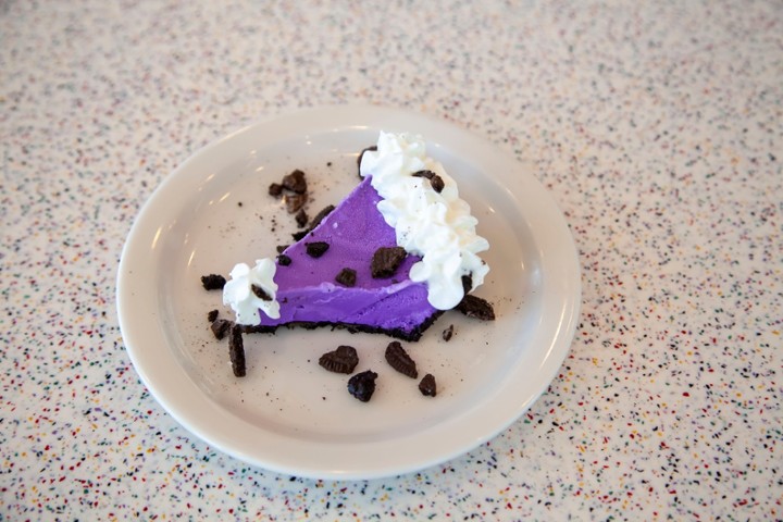 Purple Ice Cream Pie