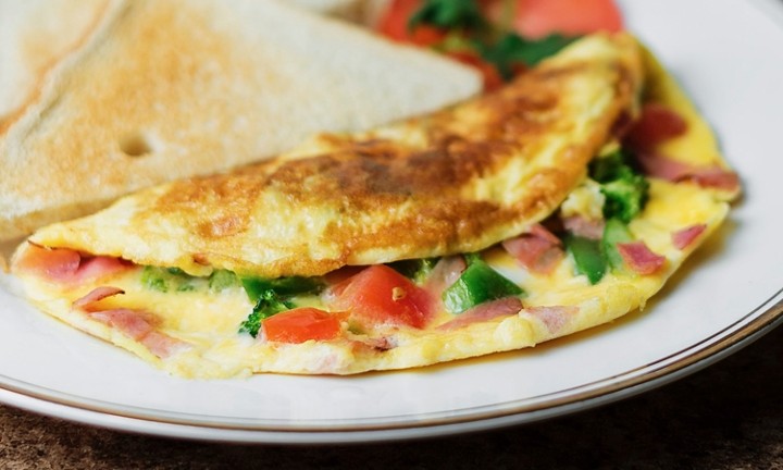 Ham Cheese Omelete