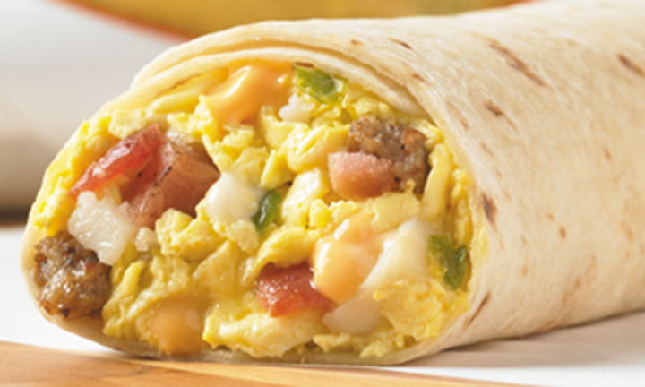 Ham Egg & Cheese Burrito