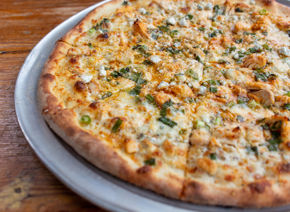 Large Double Dough Buffalo Chicken*