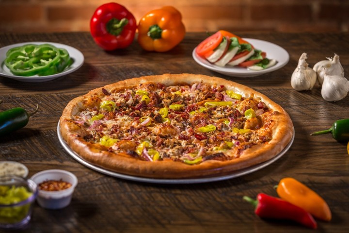GOURMET PIZZA - 16" EXTRA LARGE - BBQ CHICKEN