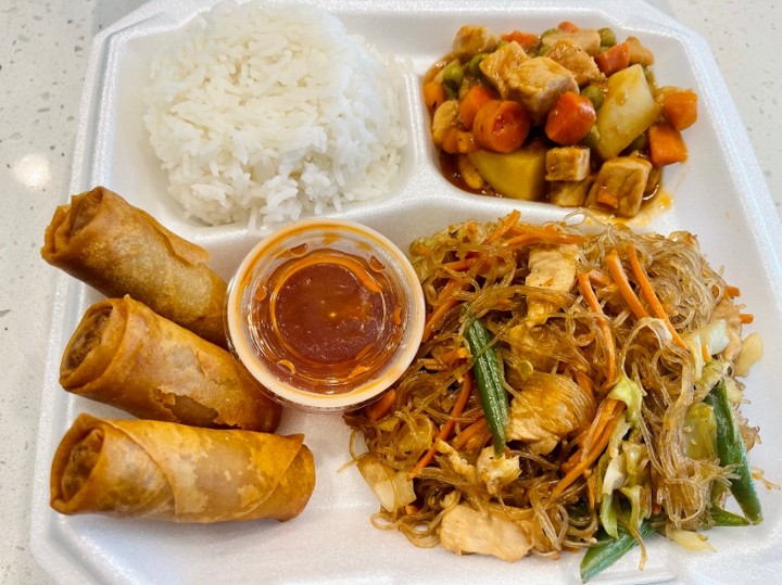 Sana All Authentic Filipino Cuisine Food Trailer - Combo #1 - Afritada ...