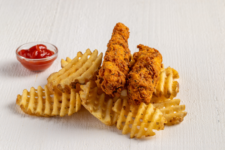 2 JUMBO TENDERS & FRIES