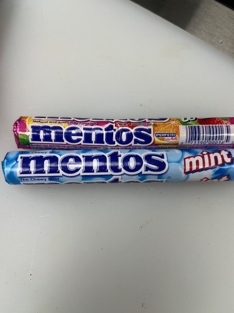 Mentos Fruit or Peppermint