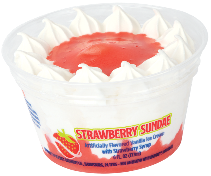 Strawberry Sundae Cup