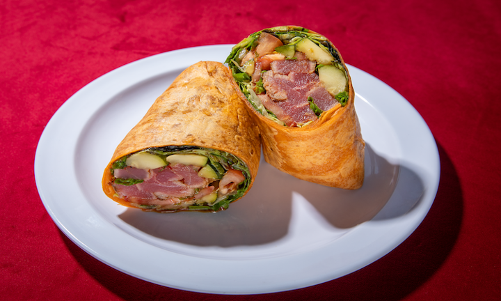 Seared Tuna Wrap