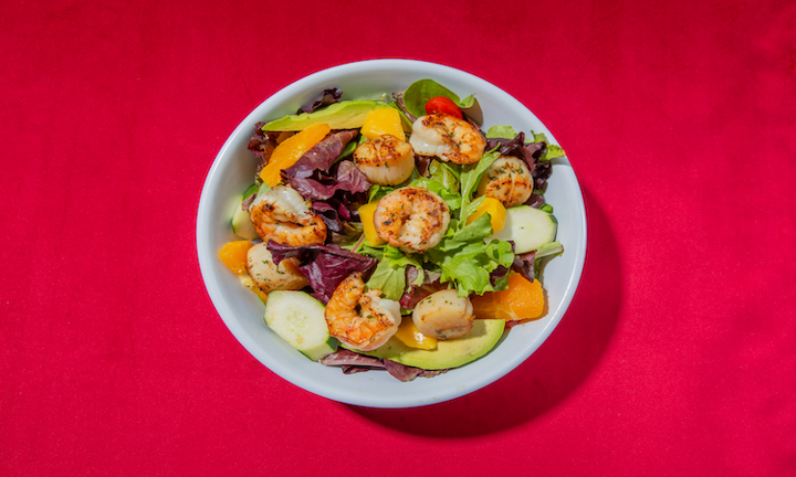 Grilled Shrimp & Scallop Citrus Salad