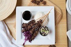 BEEF SATAY (GF)