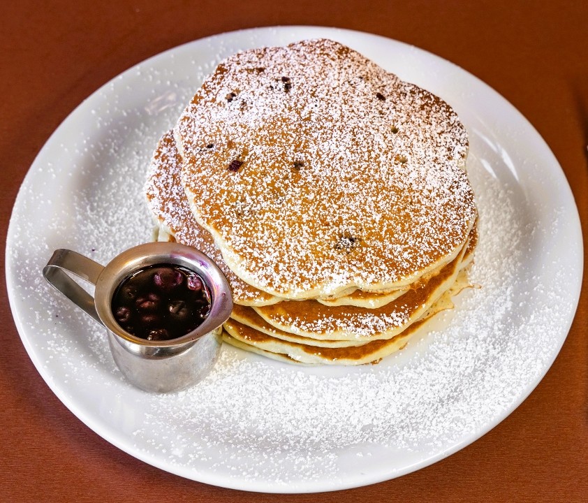 1/2 Blueberry Pancakes