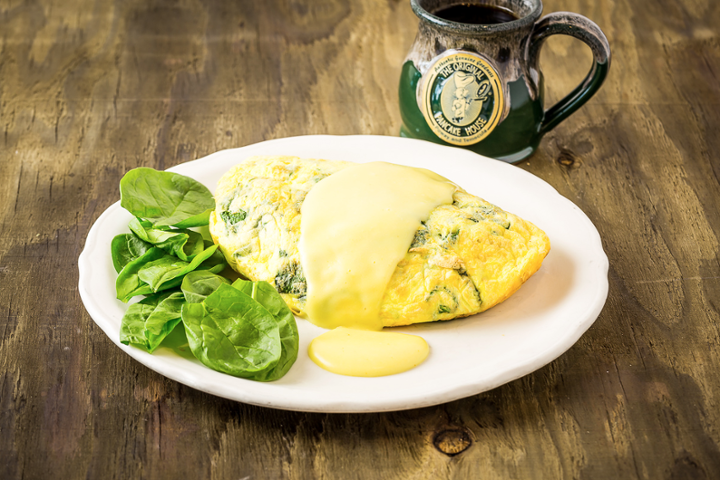 Spinach Omelette