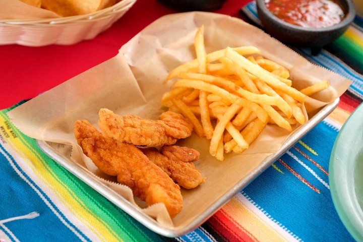 Pechuguitas Y Papas Fritas