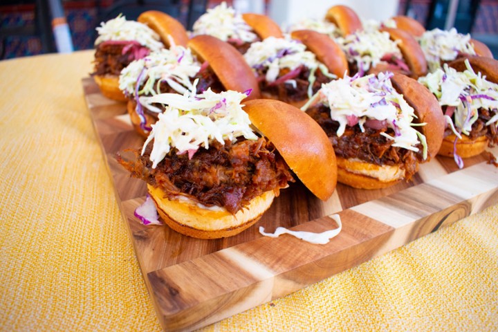 Pulled Pork Slider Platter