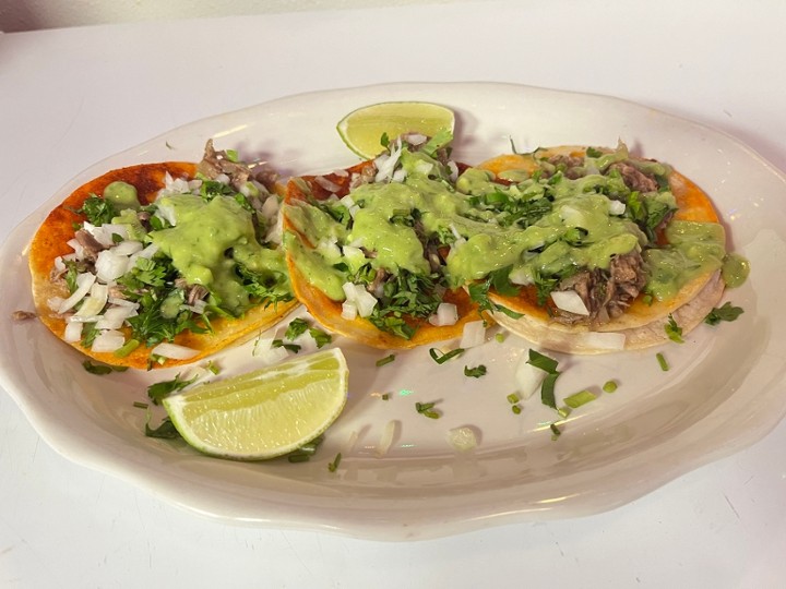 TACOS DE BARBACOA