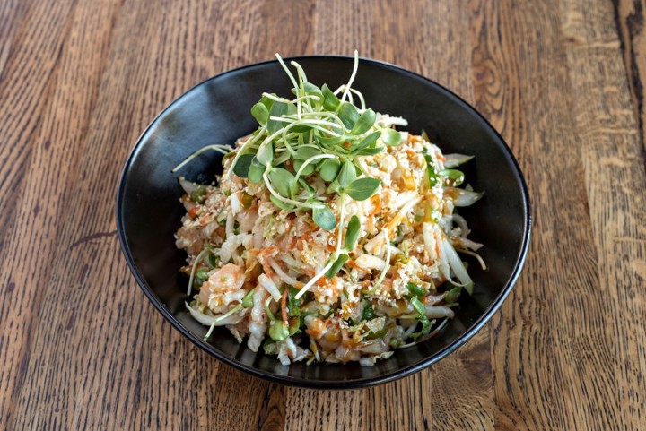 SWEET GINGER SHRIMP SALAD