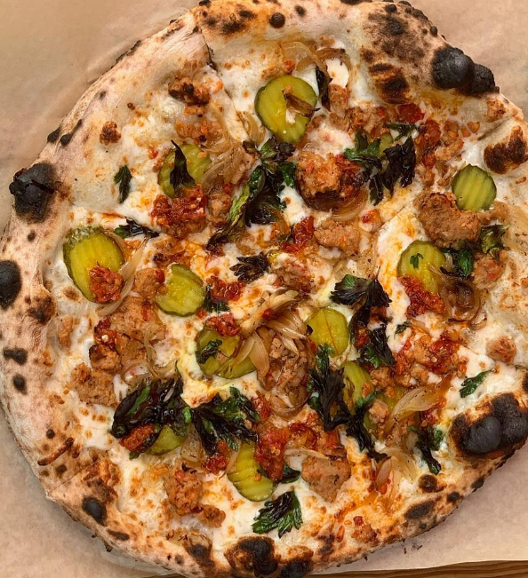 Spicy Pickle Pizza