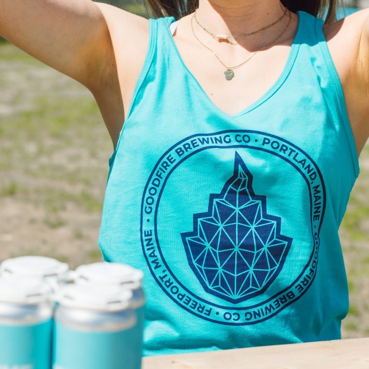 Teal Unisex Tank