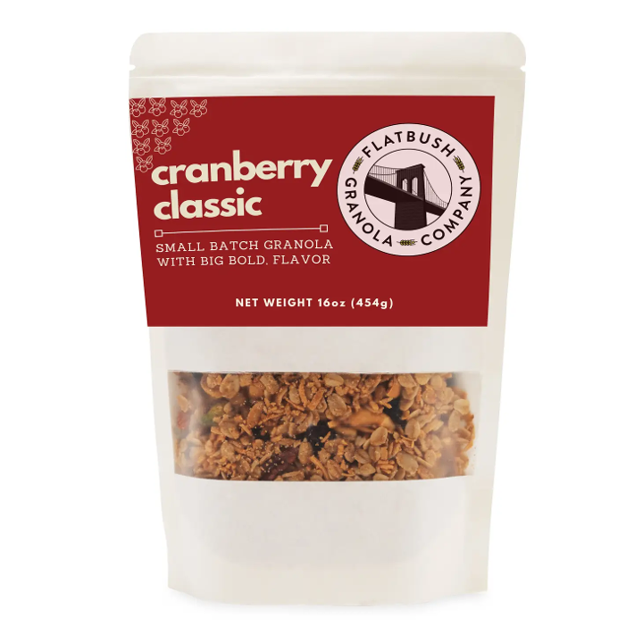Cranberry Classic: Crunchy Granola (V, GF)