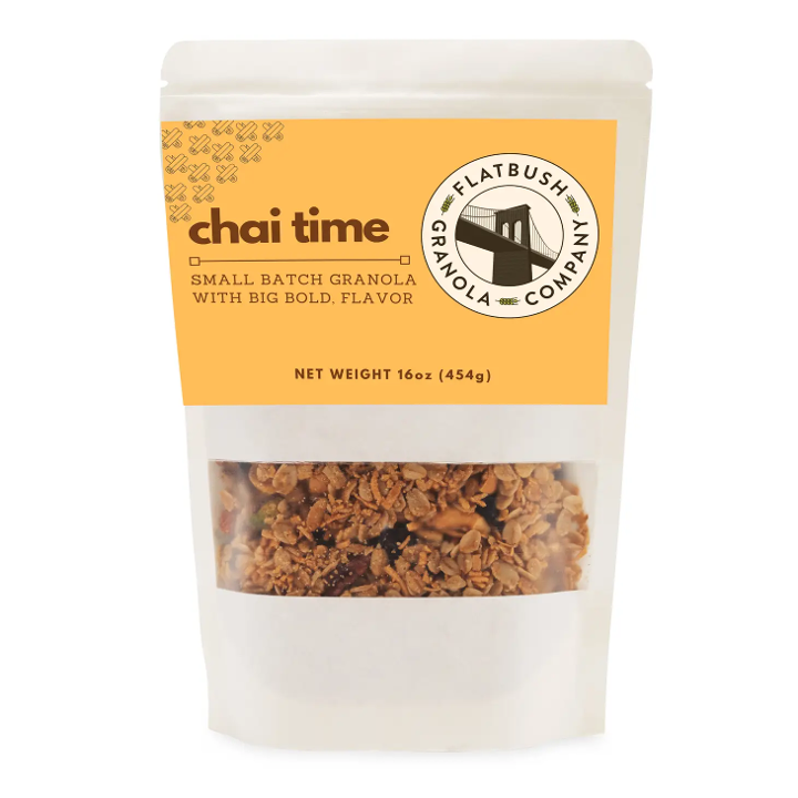 Chai Time: Crunchy Granola (V, GF)