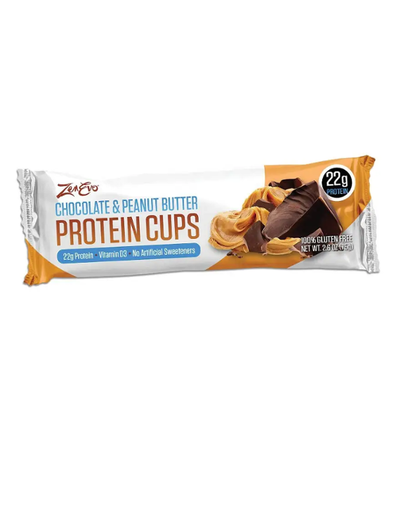 Chocolate & Peanut Butter Protein Cups (GF)
