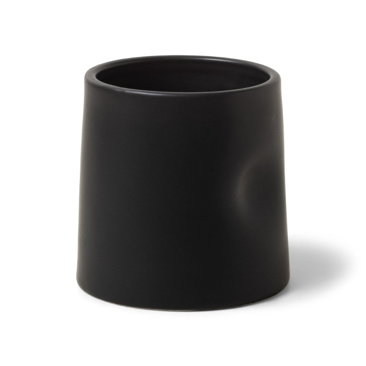Ceramic Thumb Mug- Black