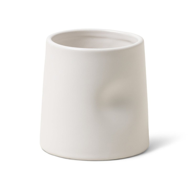 Ceramic Thumb Mug- White