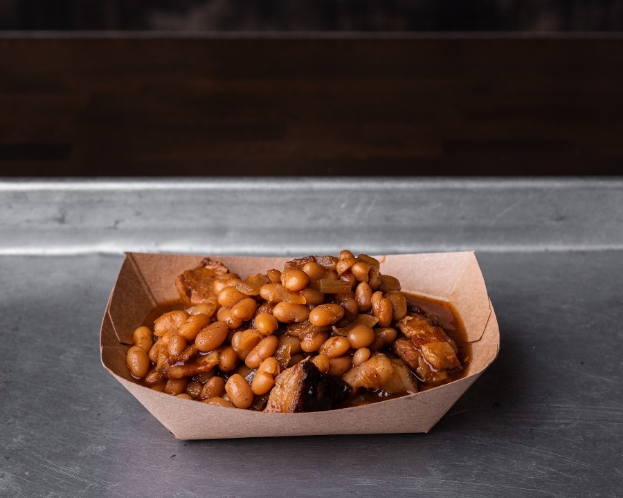 Sweet & Spicy Smokey Baked Beans