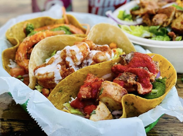 3 Chicken Tikka Tacos