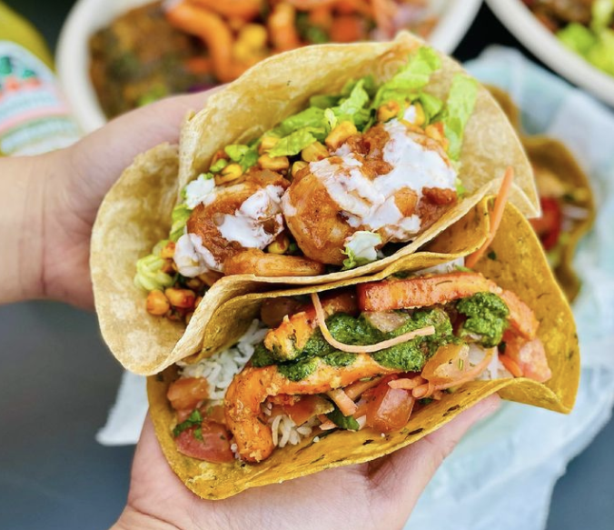 3 Paneer Tikka Tacos