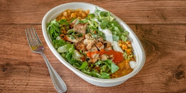 Chicken Tikka Salad Bowl