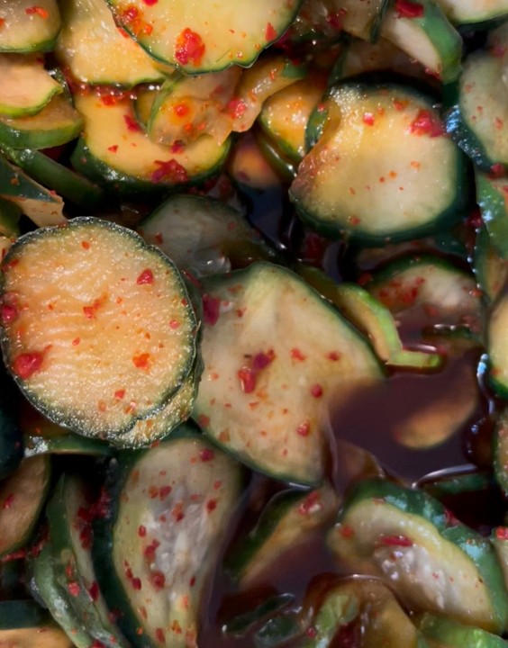 Kim Chee Cucumbers