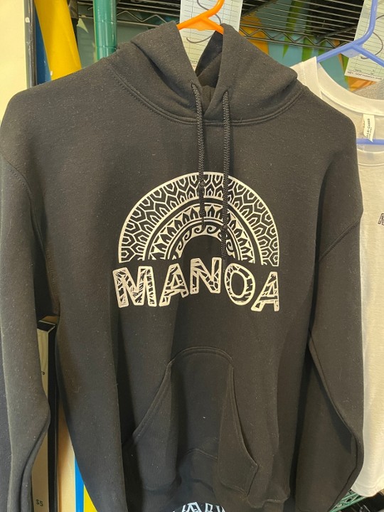 SMALL Manoa Hoodie (Black)