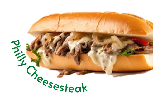 Philly Cheesesteak Sandwich (Halal)