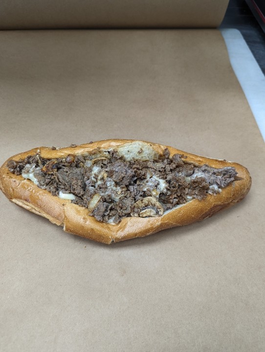 12" Mushroom Cheesesteak