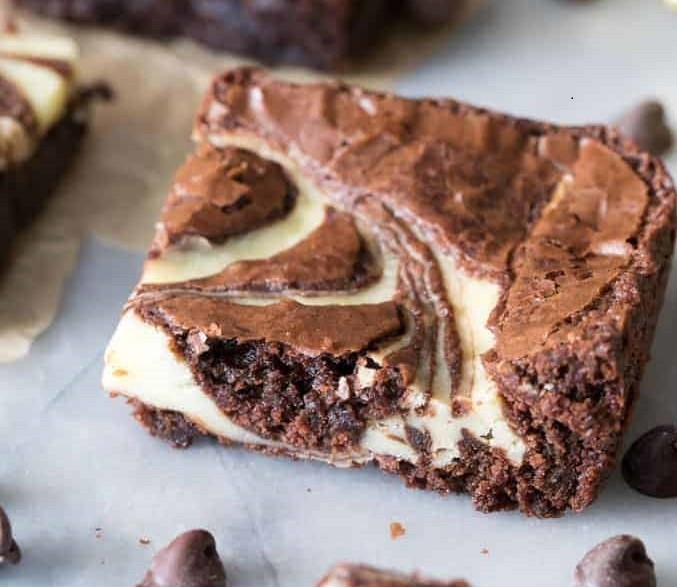 Brickfire Cheesecake Swirl Brownie