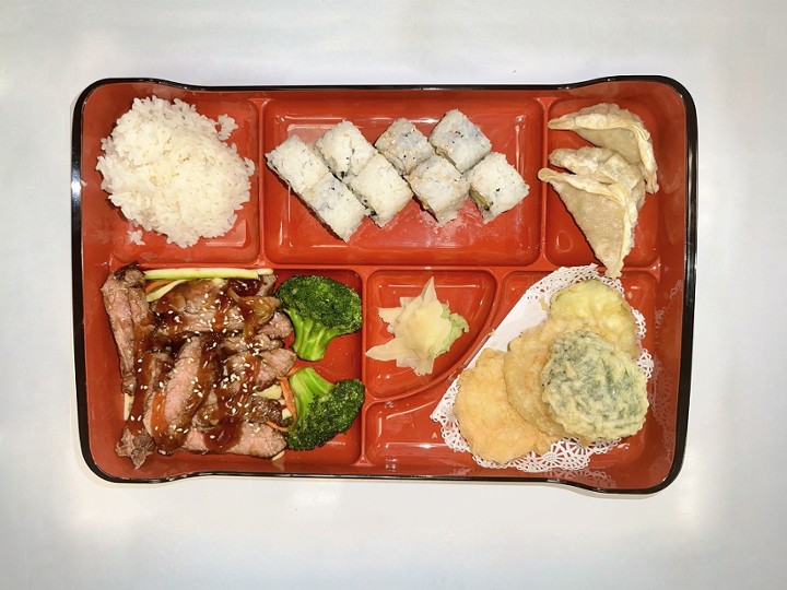 Bento Box New York Steak Teriyaki