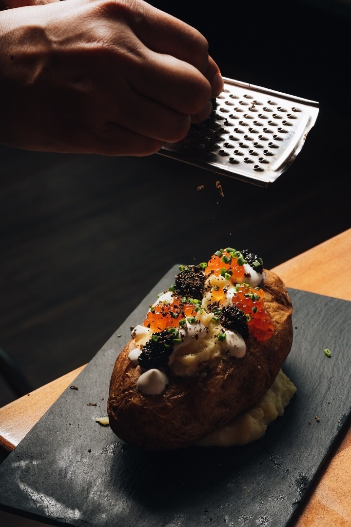 Caviar & Truffle Baked Potato - Side