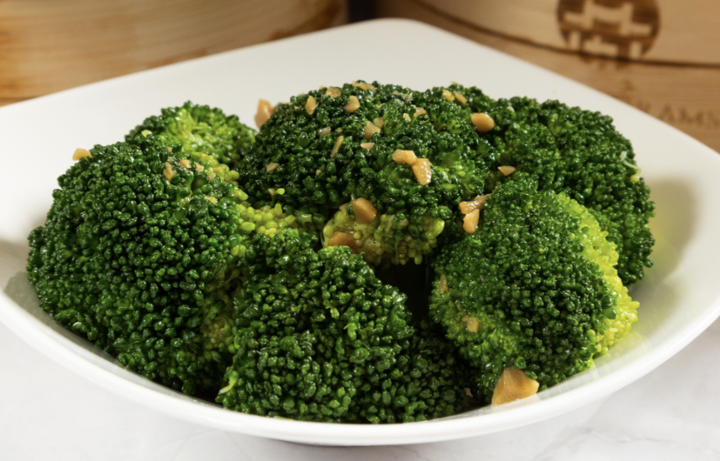 Broccoli with Oyster Garlic Sauce
