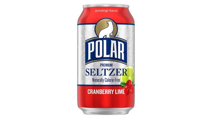 Cranberry Lime Seltzer