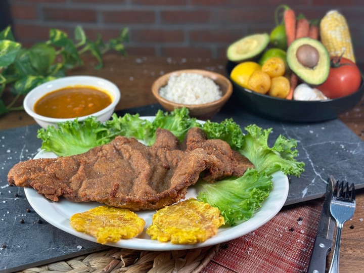 Bistec Apanado (Breaded Steak)