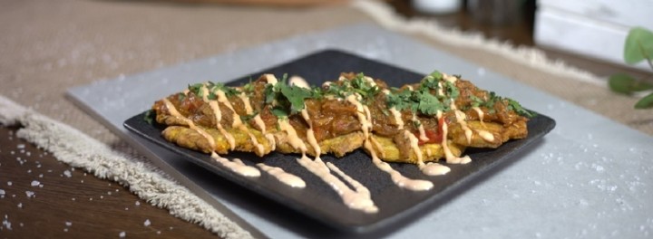 Tostones Con Ropa Vieja