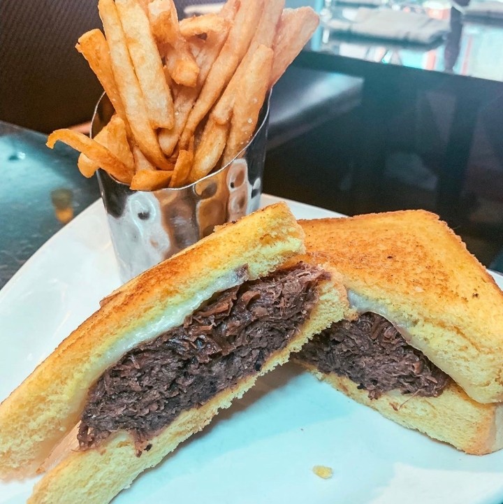 ONLINE SHORT RIB GRILLED CHEESE
