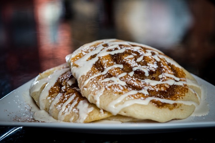 ONLINE CINNAMON ROLL PANCAKE