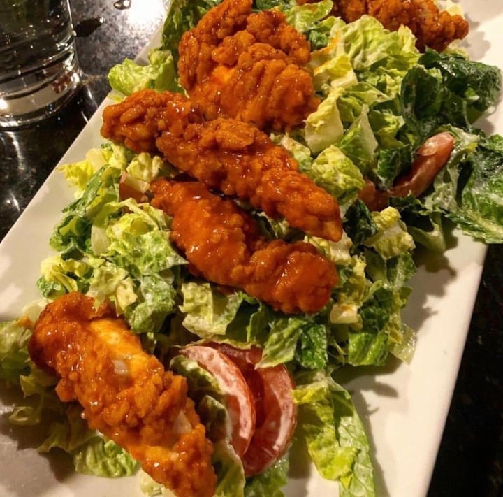 ONLINE CRISPY BUFFALO CHICKEN SALAD