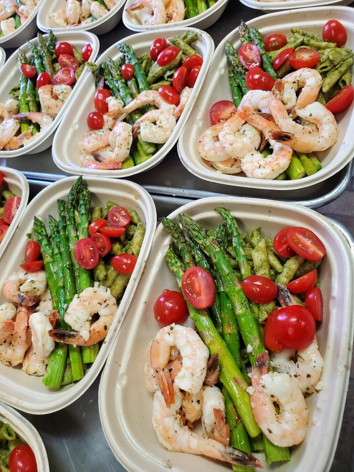 Shrimp & Pesto Pasta