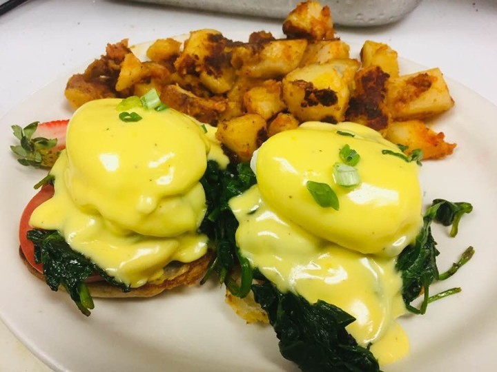 Florentine (Spinach & Tomatoes) Benny
