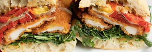 Chicken Milanese Hot Sandwich