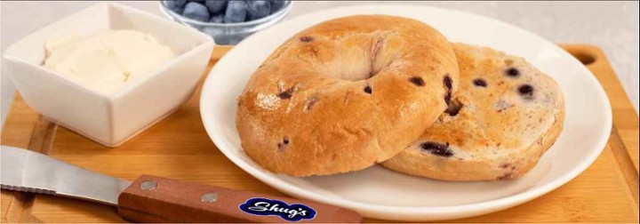 Blueberry bagel