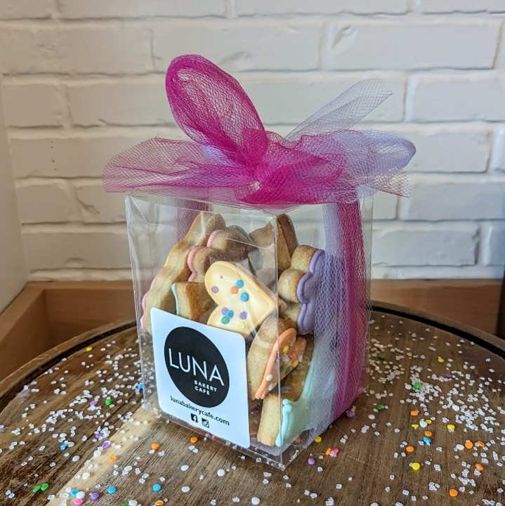 Clear Mini Sugar Cookie Gift Box (Mother's Day)