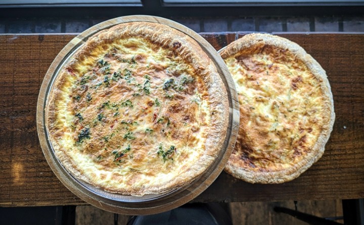 9" Quiche - Prosciutto, roasted asparagus, leek & parmesan