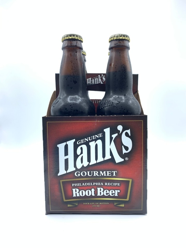 hank's root beer (4 pack)